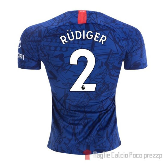 Maglia Chelsea Giocatore Rudiger Home 2019/2020 - Clicca l'immagine per chiudere